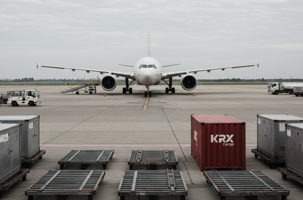 pengiriman via udara