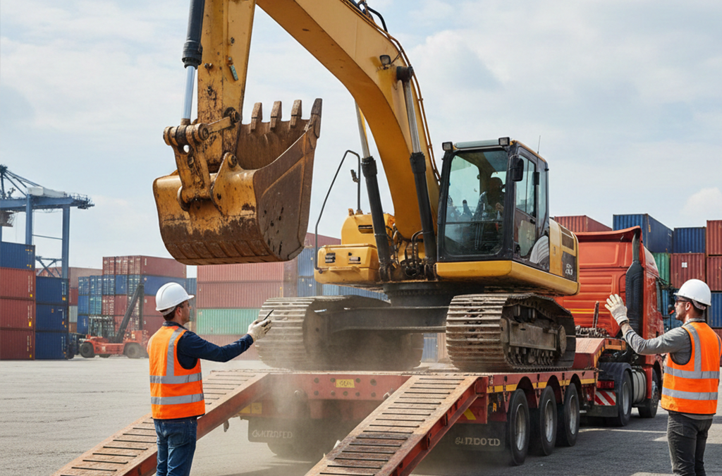 KRX Cargo menyediakan layanan pengiriman alat berat ke seluruh Indonesia dengan armada lengkap, aman, cepat, dan sistem tracking online.